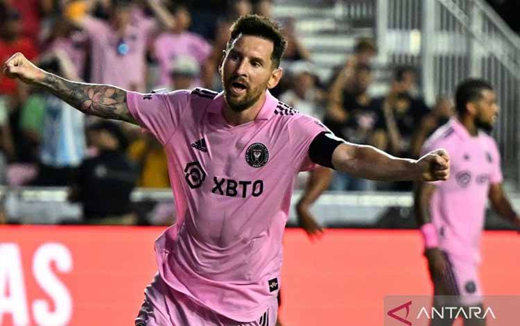 Lionel Messi Cetak Dua Gol, Inter Miami Kalahkan Atalanta United 4-0