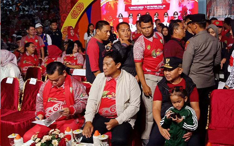 Gubernur Kalteng Tiba di Stadion 29 Nopember Sampit Buka Porprov XII