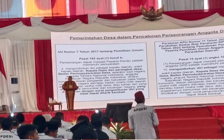 Bawaslu Minta Kepala Desa Tidak Menjadi Pelaksana Kampanye Pemilu