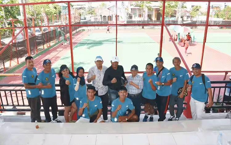 KONI Kapuas Tinjau Atlet Kapuas Bertanding di Porprov Kalteng XII