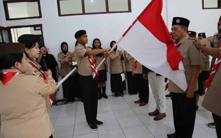 Majelis Pembimbing dan Pengurus Saka Bakti Husada di Gunung Mas Dikukuhkan