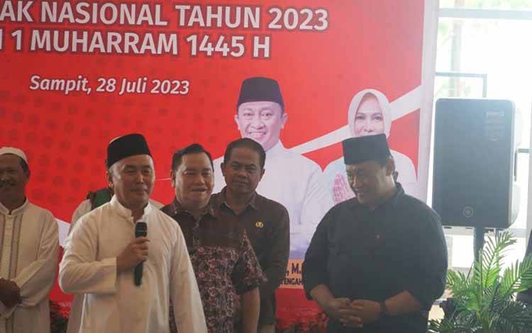 Gubernur Kalteng Silaturahmi Bersama Anak Panti Asuhan  ?