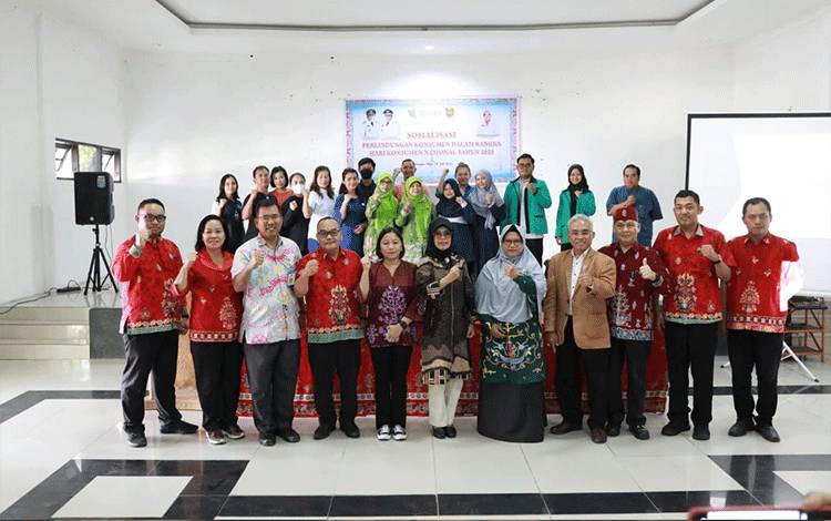 Peringati Harkonas, Disdagprin Kalteng Berikan Sosialisasi Perlindungan Konsumen