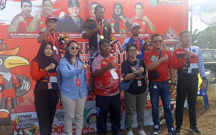 Sigit Yadi Cahya Raih Medali Emas Cabor Aero Sport Porprov Kalteng 2023
