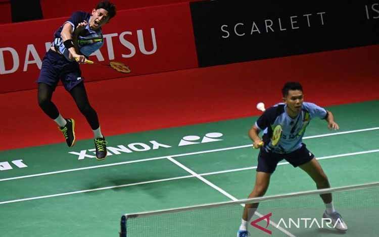 Fajar/Rian Hadapi Juara Olimpiade Tokyo di Semifinal Japan Open