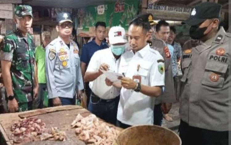 Harga Daging Ayam Broiler di Palangka Raya Turun Jadi Rp 38 Ribu per Kilogram
