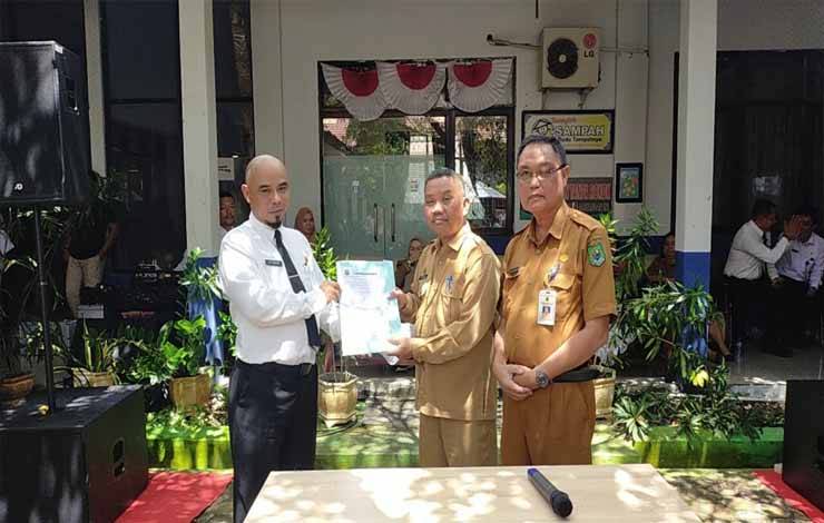 Pejabat Definitif Purna Tugas, Sekretaris Disdik Kapuas Dijabat Plt