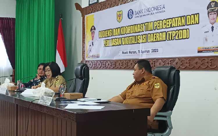 Bupati Gunung Mas: Diperlukan Koordinasi dalam Percepatan Digitalisasi Daerah