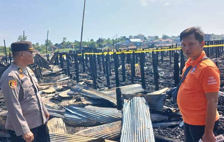 Wakapolsek Pahandut: Kebakaran Diduga Korsleting Listrik