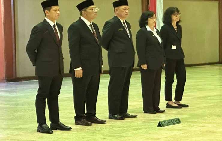 Gubernur Kalteng Sampaikan Selamat Dilantiknya Fahrizal Fitri di KLHK