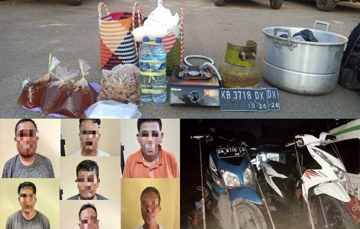 Komplotan Penipu Jual Madu Palsu di Kapuas Ditangkap, Begini Peran 7 Pelakunya