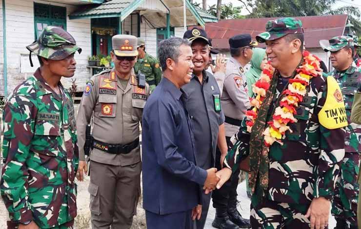 Tim Wasev PUSTERAD Apresiasi Pelaksanaan TMMD di Lamandau