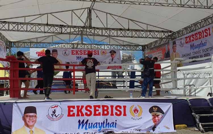 Mukhtarudin Kenalkan Cabor Muaythai di Ajang Porprov Kalteng