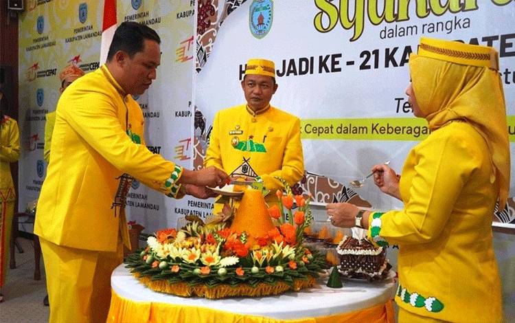 Pemkab Lamandau Gelar Syukuran Peringati Hari Jadi Ke-21