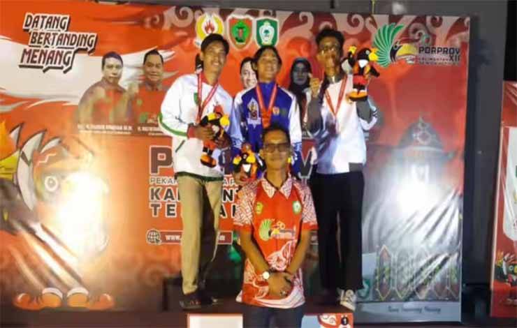 Cabor Skateboard Kapuas Berhasil Raih 2 Medali Emas Porprov Kalteng XII