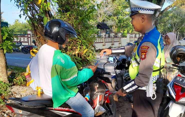 Cegah Pelanggaran Lalu Lintas, Satlantas Polresta Edukasi Masyarakat Tertib Berlalu Lintas