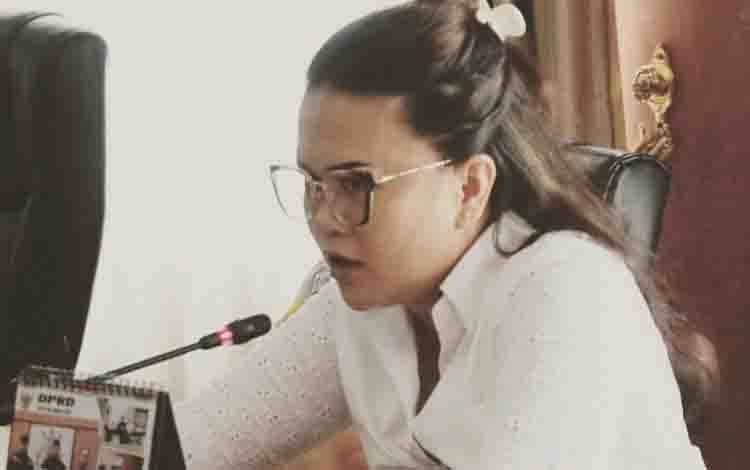Anggota Komisi A DPRD Palangka Raya Shopie Ariany. (FOTO: IST)?