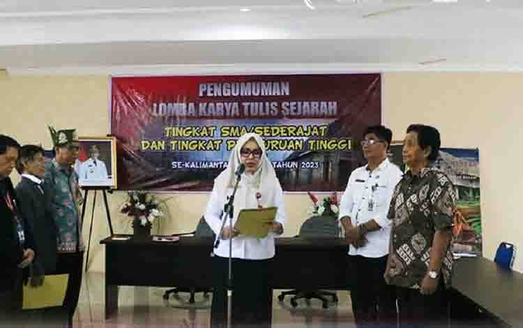 Ini Pemenang Lomba Karya Tulis Sejarah Kalteng 2023 ?