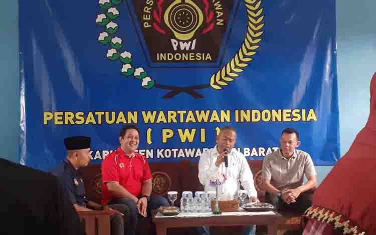 Ketum PWI Pusat Berkunjung ke Kobar Sebelum Hadiri HPN di Lamandau