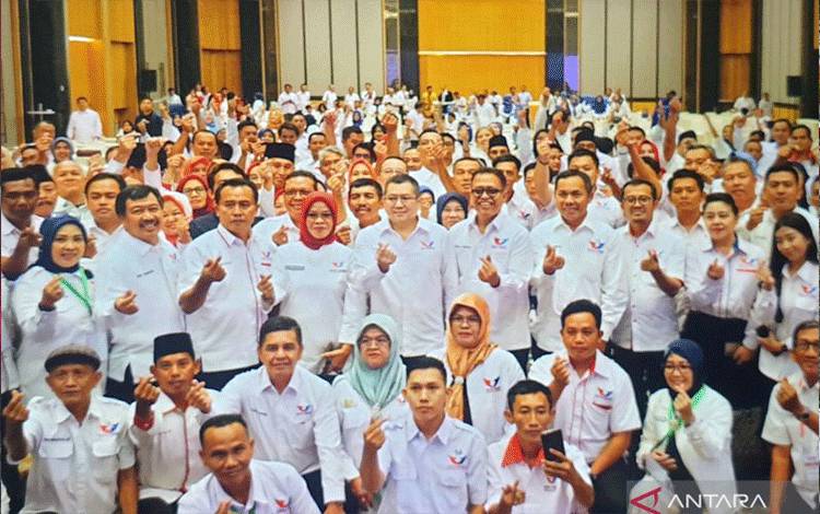 Hary Tanoesodibjo Lakukan Konsolidasi Perindo di Palembang