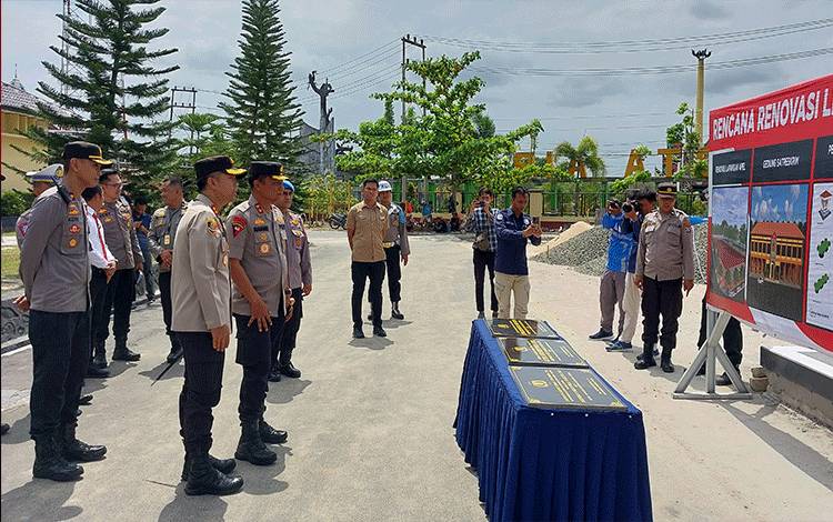 Kapolres Kapuas Terima Kunjungan Kapolda Kalteng