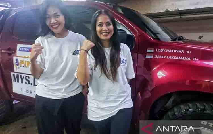 Wakil Perempuan Pertama Indonesia Lody-Sasty Siap Balapan di AXCR