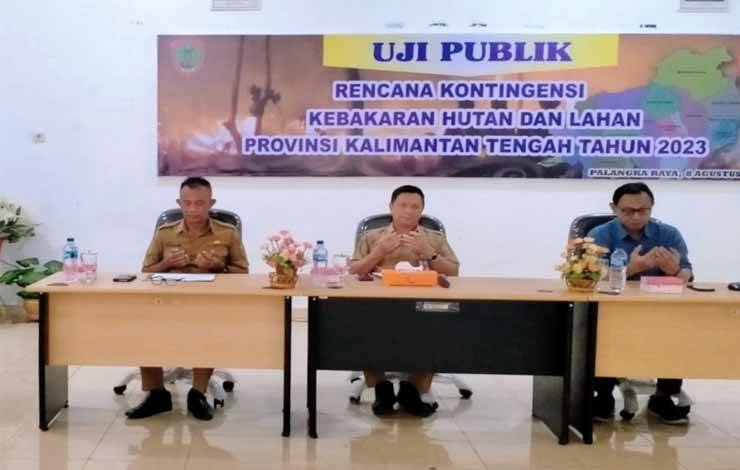 Suhaemi Ingatkan Pentingnya Uji Publik Dokumen Rencana Kontijensi Karhutla
