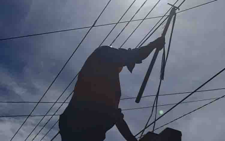 PLN Kalselteng Terus Upayakan Pemulihan Jaringan Listrik Pelanggan