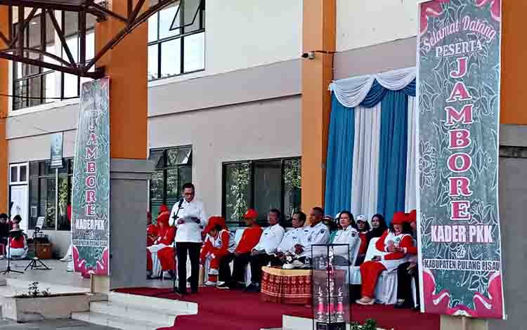 Sekda Pulang Pisau Buka Jambore Kader PKK?