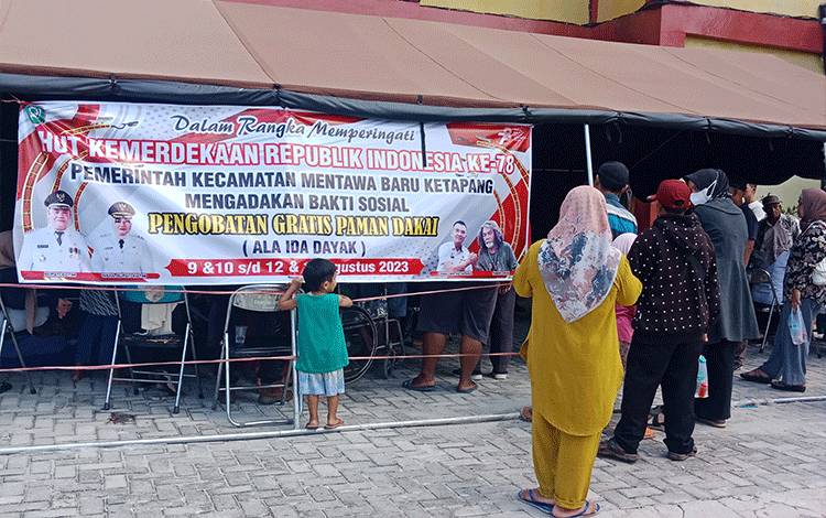 Pengobatan Gratis di MB Ketapang Digelar 4 Hari