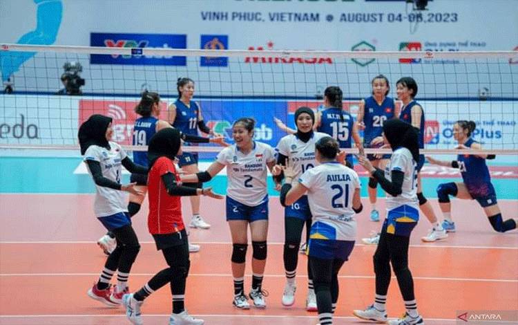 Tim Voli Putri Thailand Kandaskan Filipina Tiga Set Langsung