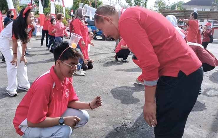 Dinsos Kalteng Meriahkan HUT RI dengan Berbagai Lomba