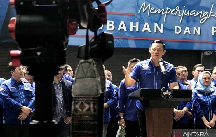 AHY: Demokrat Tetap Mawas Diri Meskipun MA Tolak PK Kubu Moeldoko