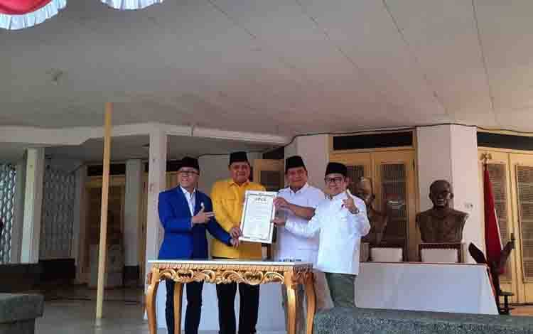 Golkar, PAN, dan PKB Berkoalisi Dukung Prabowo Subianto