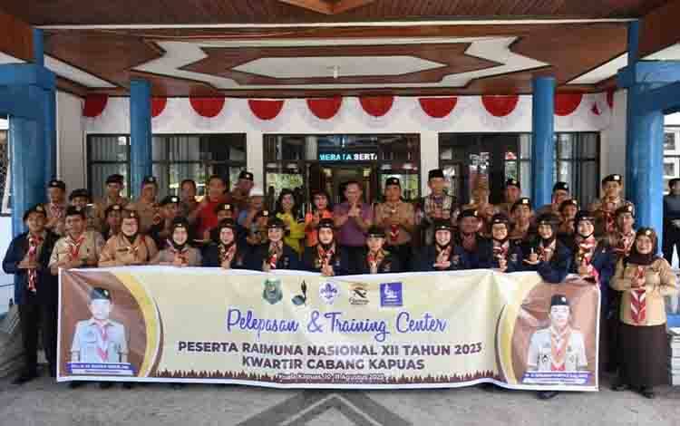Kwarcab Pramuka Kapuas Ikuti Raimuna Nasional XII