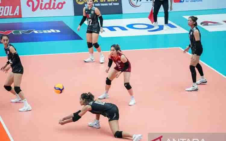 Tim Voli Putri Thailand Tundukkan Vietnam Tiga Set Langsung