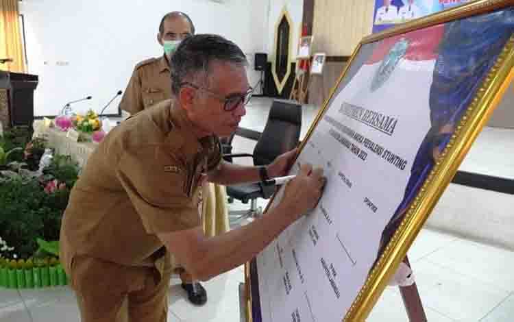 Pemkab Lamandau Fokus Turunkan Stunting