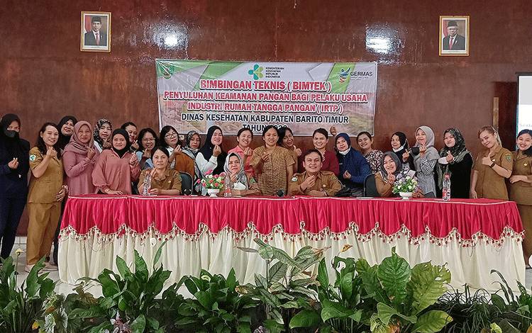 Dinas Kesehatan Gelar Bimtek Keamanan Pangan bagi Pelaku Usaha IRTP