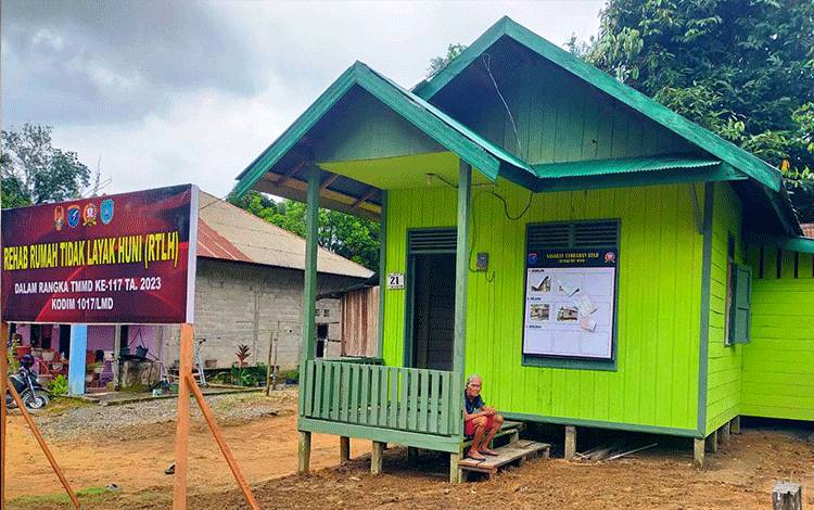 Prajurit TNI Kodim 1017 Lamandau, Sangkuriang di Batu Hambawang