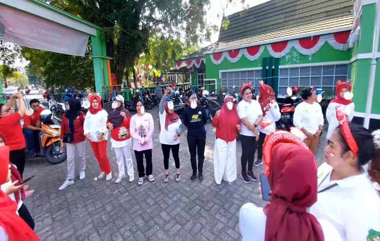 Semarakkan HUT ke-78 RI, Dinkes Kapuas Gelar Berbagai Lomba