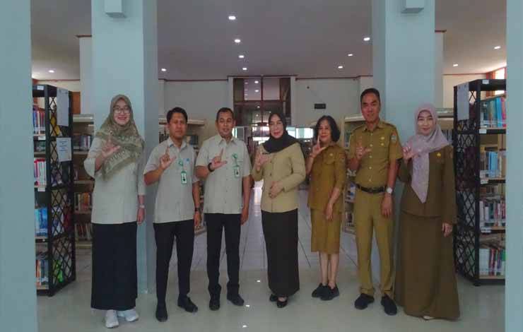 Dispusip Kalteng Tegaskan Kesiapan Kerjasama Tingkatkan Literasi