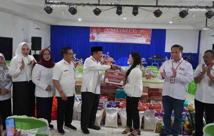 Sekda Kalteng Pimpin Rombongan Pemprov Kalteng Anjangsana ke LKSA Kasih Karunia