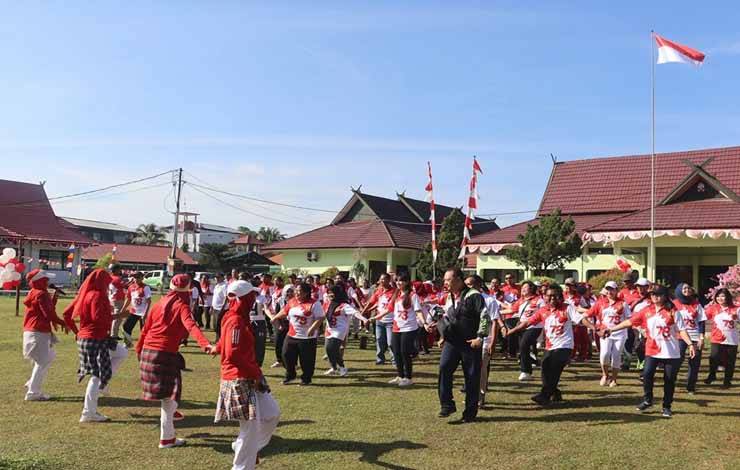 Dinas TPHP Kalteng Turut Meriahkan HUT RI