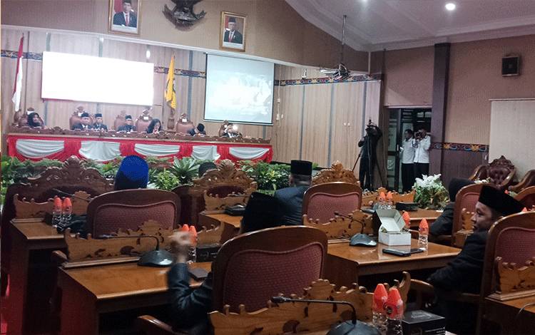 Sidang Paripurna Istimewa DPRD Kotim Dengarkan Pidato Kenegaraan