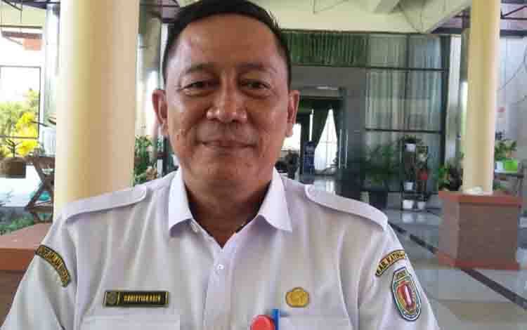 Ada Pembangunan Median di Jalan Tjilik Riwut Kasongan, Warga Diminta Waspada