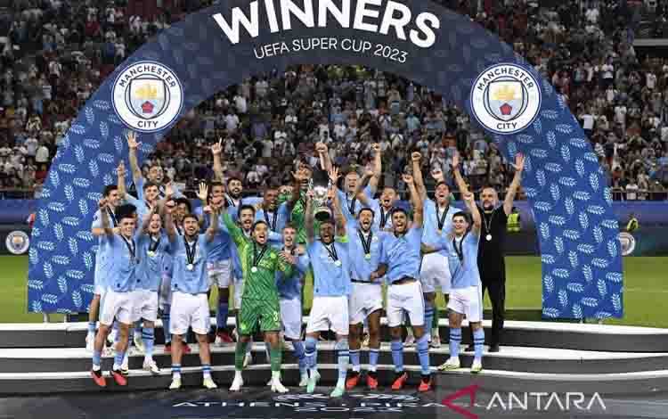 Menang Adu Penalti, Manchester City Juara Piala Super Eropa 2023