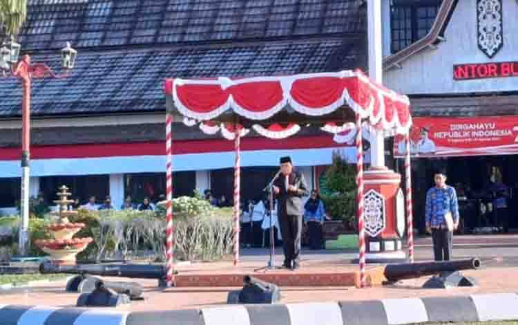 OPD di Kotim Serentak Lakukan Upacara Peringatan HUT ke-78 RI