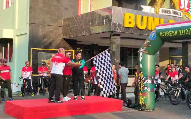 Pemprov Kalteng Rayakan Kemerdekaan Dengan Gowes Bersama  ?