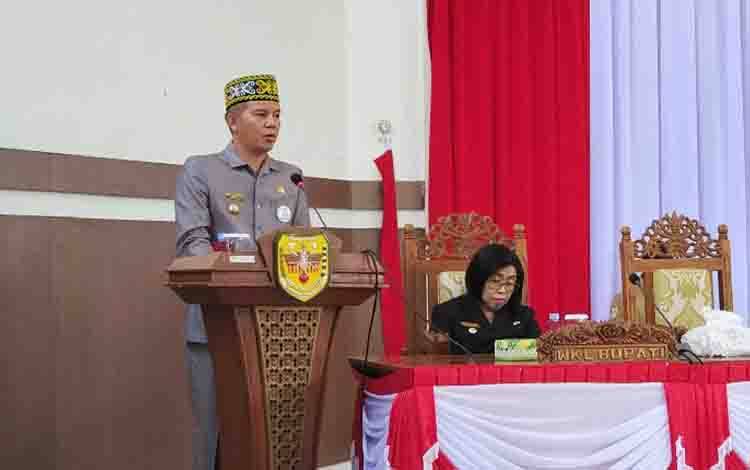 Bupati Gunung Mas Beri Catatan Terkait Rancangan KUPA-PPAS Perubahan APBD 2023 dan KUA-PPAS APBD 2024
