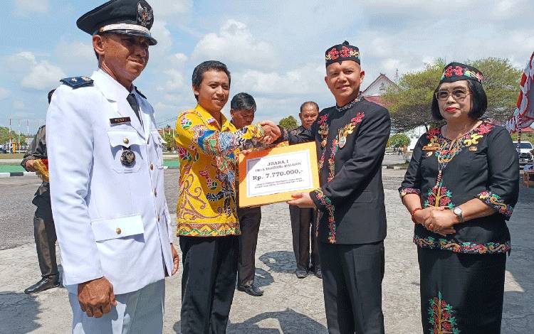 Ini Desa yang Menjadi Juara di Lomba Desa Tingkat Kabupaten Gunung Mas